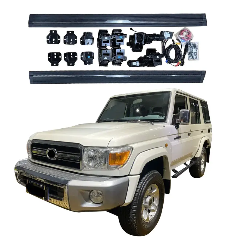 Noble4X4 wholesale price Other ACCESSORIES automatic running board Electric side step FOR land cruiser side step LC76