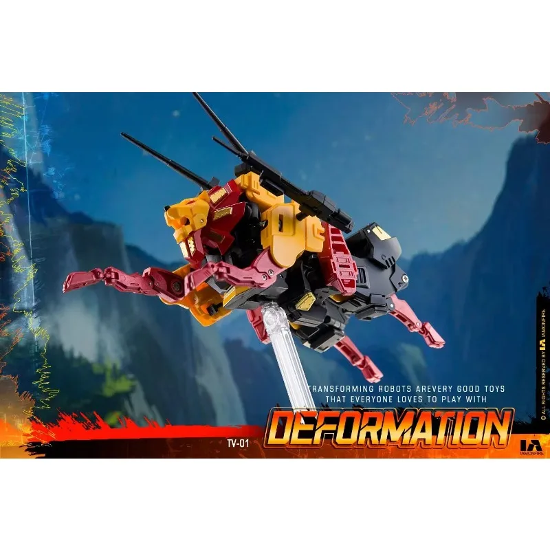 

【IN STOCK】Toys Gifts Collection Transformation TV-01 TV01 Predaking The Sharp Claws MINI Action Figure Robot