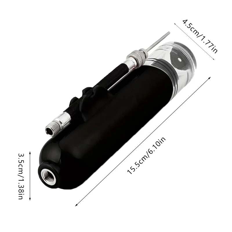 1 8-inch basketbalpomp multifunctionele basketbal voetbal volleybal draagbare pomp luchtpomp met luchtnaald