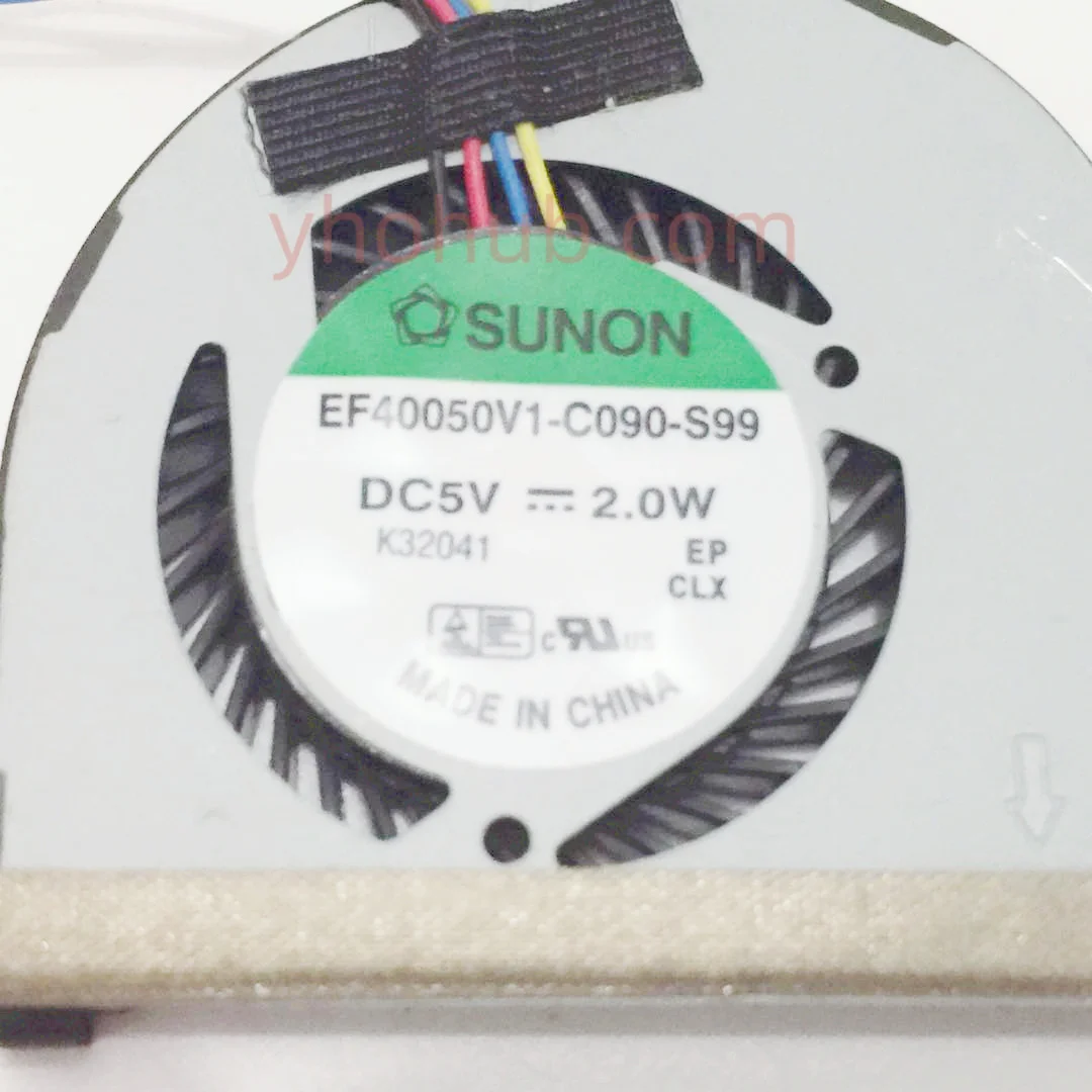SUNON EF40050V1-C090-S99 DC 5V 2.0W 4-Wire Server Cooling Fan