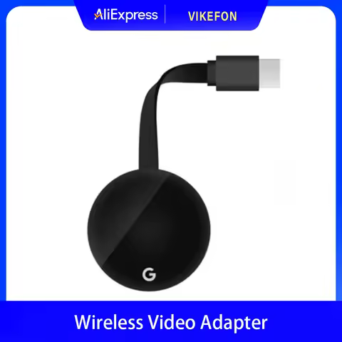 Chromecast google sem fio wifi mirascreen hdmi-compatível hd display dongle mídia streaming de vídeo tv casa inteligente para ios/android
