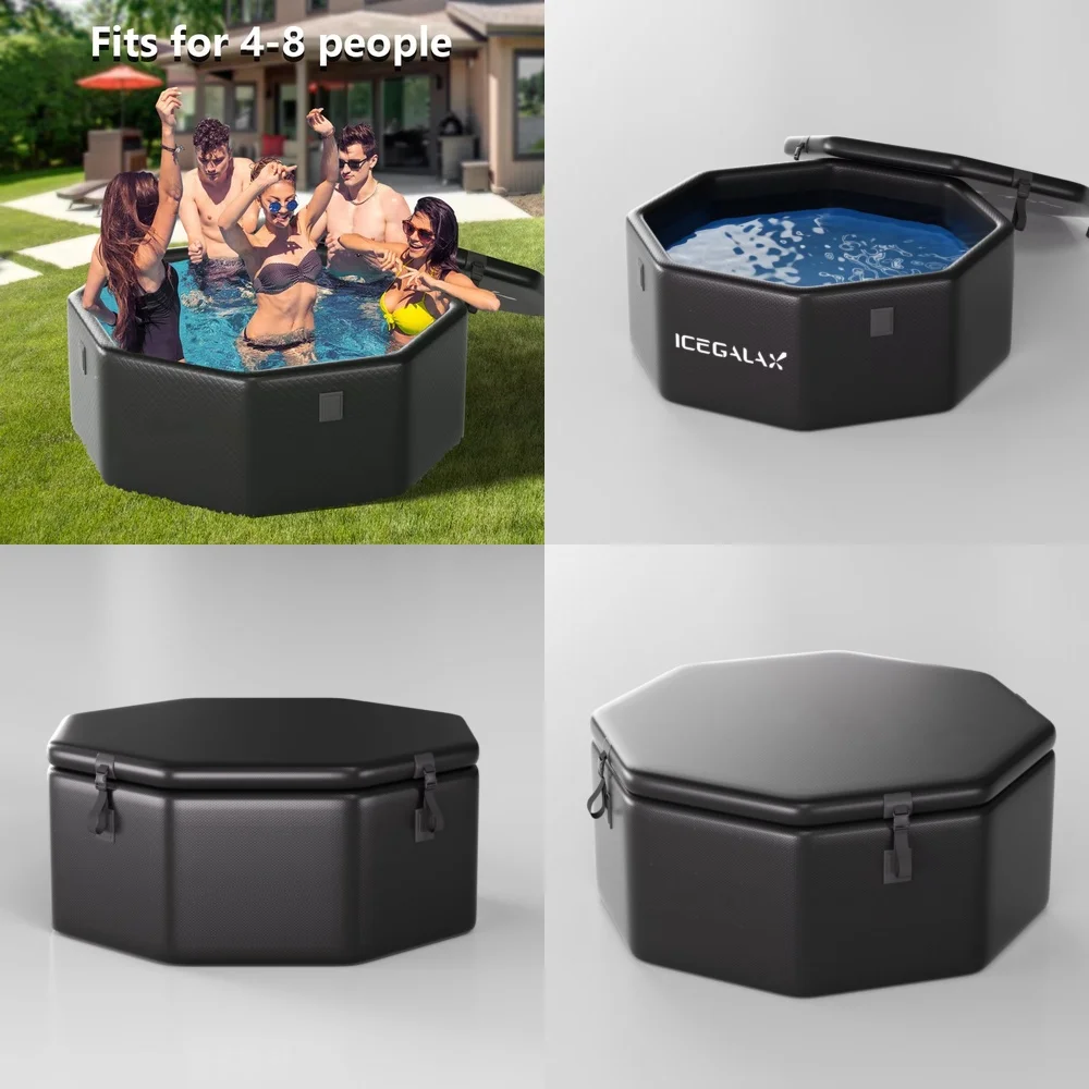 

Multi-Person Outdoor Water Sports Cold Plunge Pool Party Portable Inflatable PVC Bathtub
