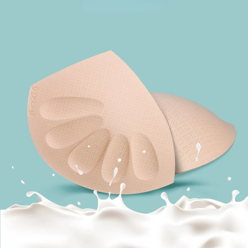 Chest Pad Inserts Sports Underwear Pads Thickened Gather Thin Ultra-thin Swimsuit Chest Push Up Bra Cup Pads