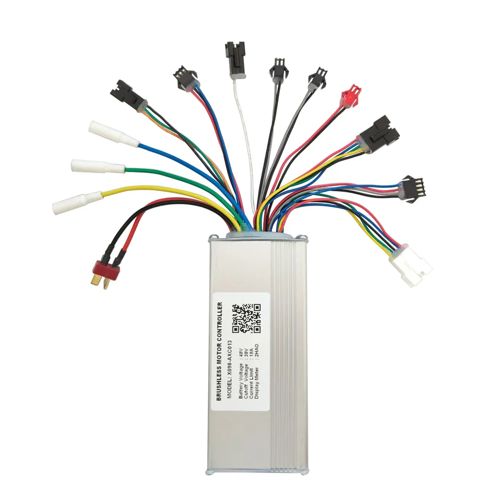

Electric Bike Brushless Motor Controller 48V 18A X098-AXD001A Electric Scooter Accessories for 2HAO Meter