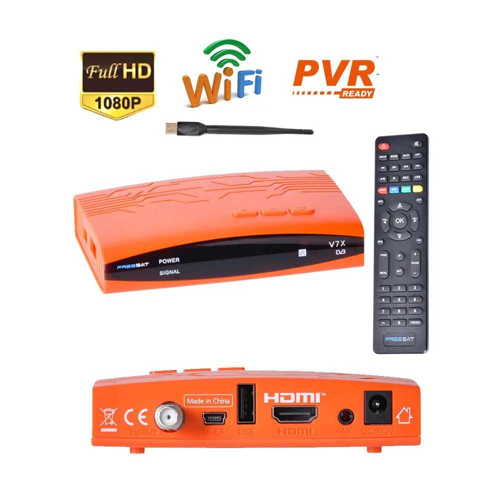 جهاز استقبال إشارة الأقمار الصناعية للتلفزيون المحلي DVB-S/DVB-S2 H.264 BISS Autoroll، FullPowerVu، DRE يدعم Ccam، Newcam، Funcam #5