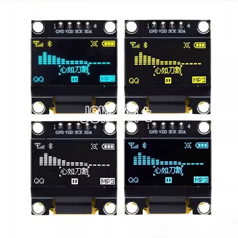 0.96 Inch Oled IIC Serial White OLED Display Module 128X64 I2C SSD1306 12864 LCD Screen Board for Arduino