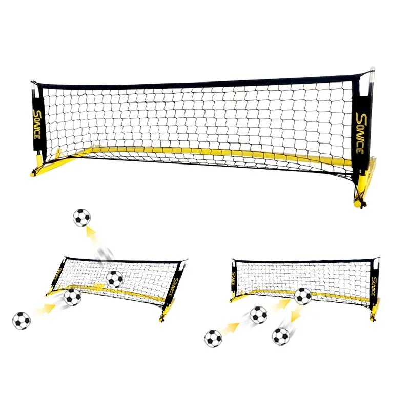 

20262-in-1 Soccer Football Rebound Net Portable Training Soccer Nets Rebounding Net for Outdoor