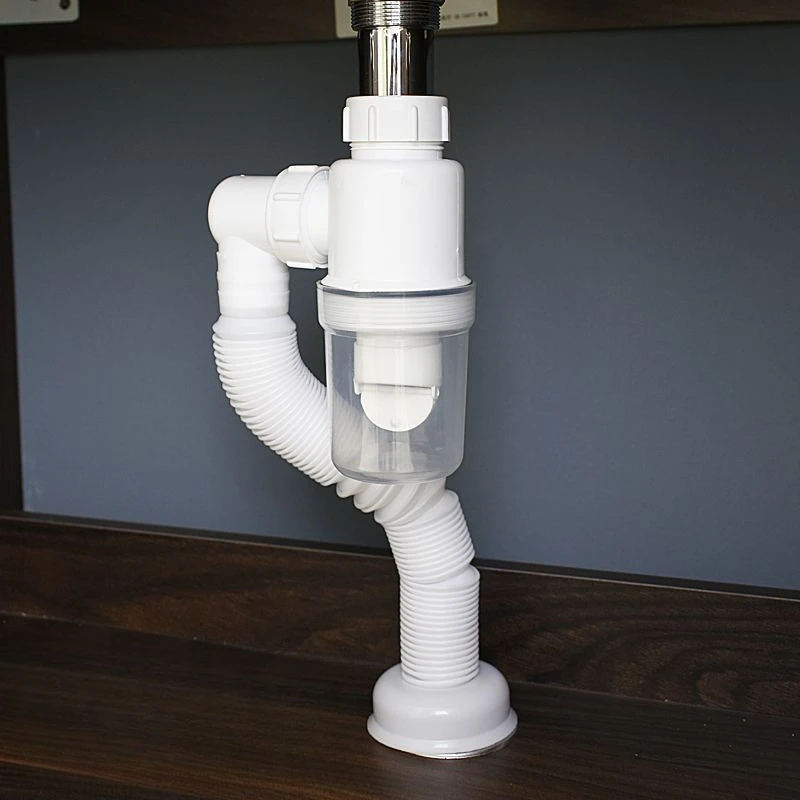 

Sink Drain Pipe Launch Pipeline Bathroom Deodorant Hose Anti-Blocking Sewer Strainer Plumbing Washbasin Kitchen Accessories