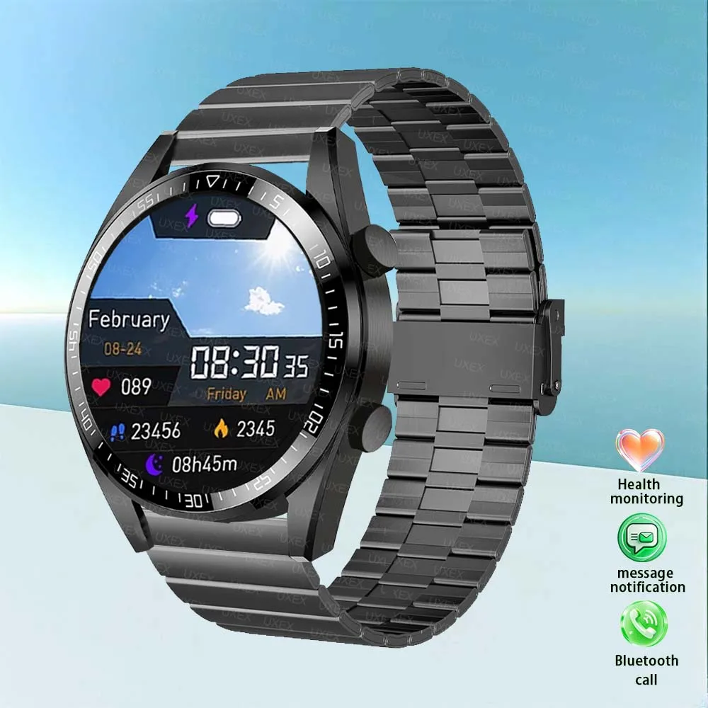 

Новые спортивные часы, умные часы для женщин, 1,52 HD, Bluetooth-вызов, индивидуальный фото, трекер здоровья, рождественский подарок, мужские часы, деловые часы