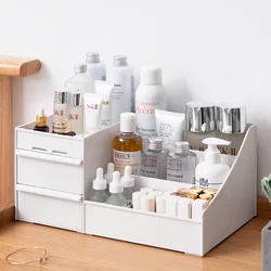 Scatola di immagazzinaggio cosmetica di grande capacità organizzatore del cassetto di trucco contenitore di trucco dello smalto per unghie dei gioielli scatola di immagazzinaggio degli articoli vari del Desktop