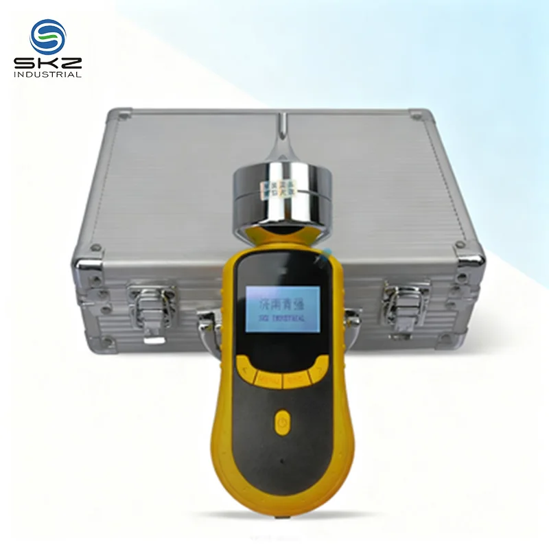 SKZ1050-O2 Portable Oxygen Gas Detection Equipment 0-25% 0-30%VOL Best-Selling Pump Sampler with Suitcase for Safety Measurement
