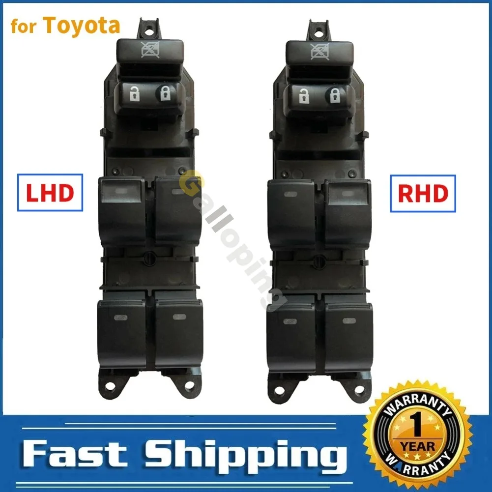 Controlador de interruptor de ventana Power Master para Toyota Land Cruiser Prius Camry Venza Lexus CT200h 84040-33100 de alta calidad