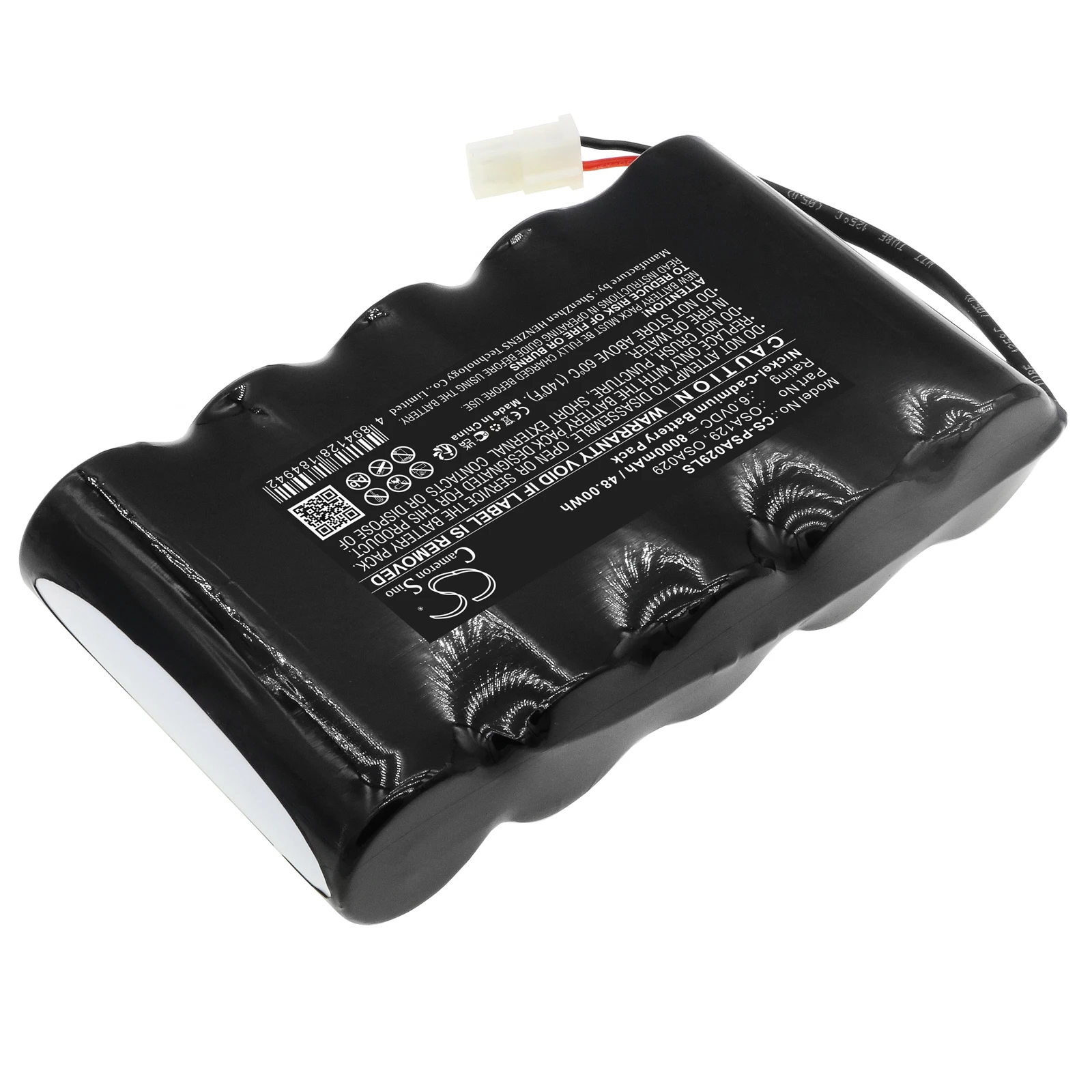 CS Replacement Battery For PowerSonic A13146-4 OSA029, OSA129 8000mAh / 48.00Wh Equipment, Survey, Test