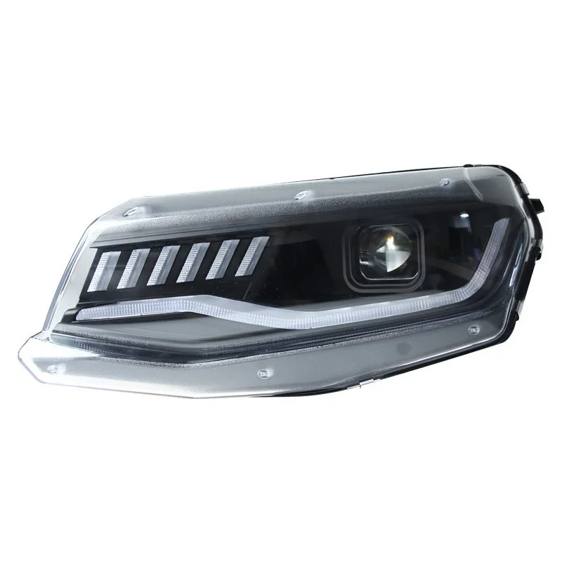 

Фары в сборе для Chevrolet Camaro Bumblebee 2016-2019 годов, модифицированные, с дневными ходовыми огнями, динамическими указателями поворота, ближним и дальним светом