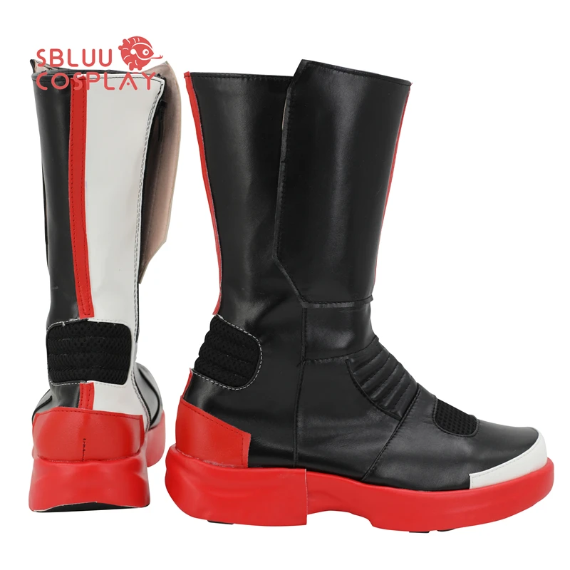 SBluuCosplay Mister Fantastici Scarpe Cosplay Stivali su misura Festa di Halloween