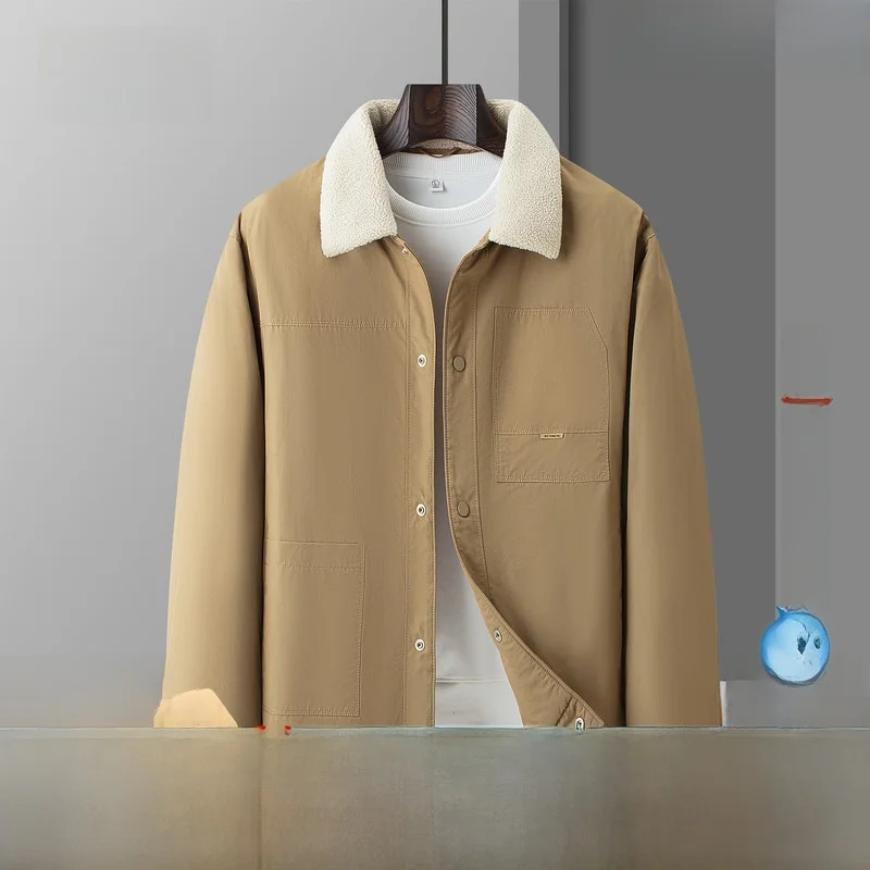 

Зимняя мужская куртка Snowy Flight 2023 с флисовой подкладкой, удобная, универсальная, повседневная, молодежная верхняя одежда