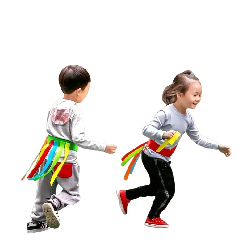 3Pcs Children's Outdoor Fun Interactive Game Catch Tail Training Equipment Toy Team Game Parent-Child Friends Party Sports Toy