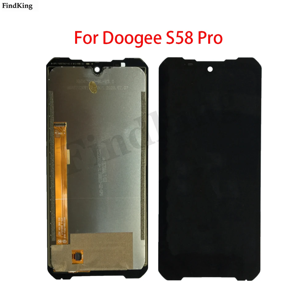 

ЖК-дисплей для Doogee S58 Pro S58Pro диагональю 5,71 дюйма с диагональю 100% дюйма и сенсорным экраном