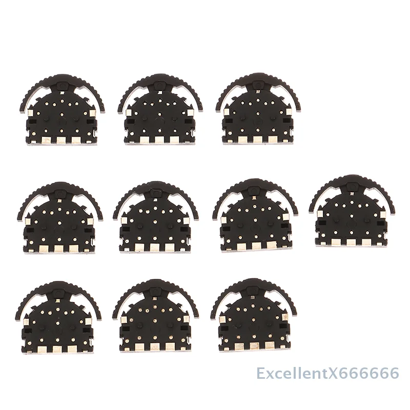 

10Pcs Big Head SMD 3-Pin Tripod Thumbwheel Toggle Switch For MP3 MP4 Phone Multi-Function Switch Left And Right Toggle Switches