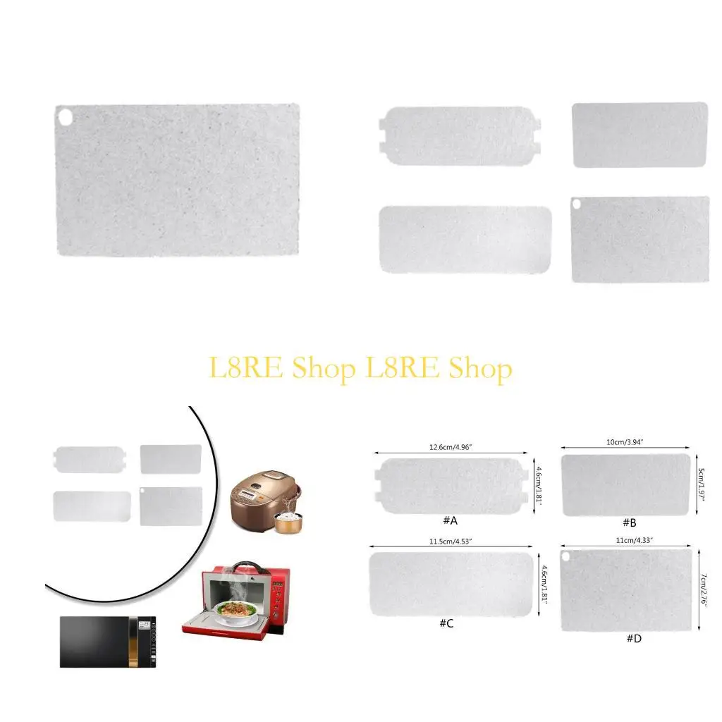 L8RE Mica Plates Sheets Microwave Oven Parting for Hair Cryer