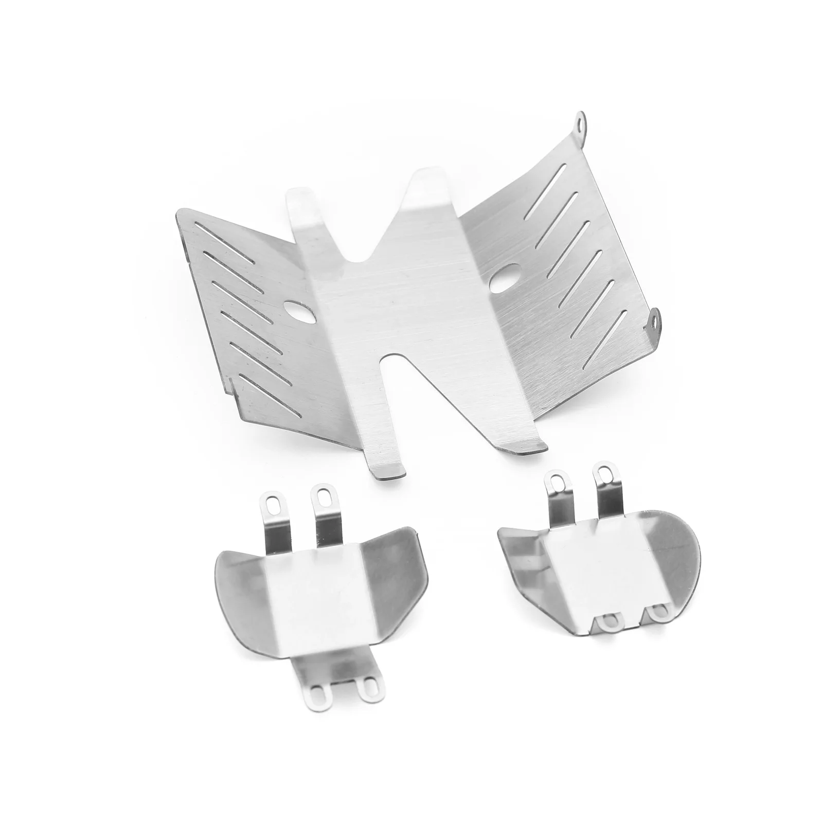 Metal Stainless Steel Chassis Armor Guard Protection Protector Skid Plate for Tamiya CC-02 CC02 1/10 RC Car Upgrade Parts