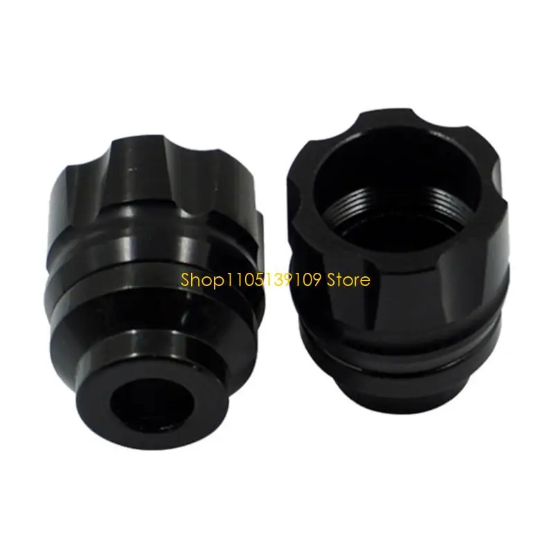

P5ED Anti Crash Protector Motorbike Accessories Aluminum Motorcycle Slider Cup Crash Protector Shockproof Quick Installation
