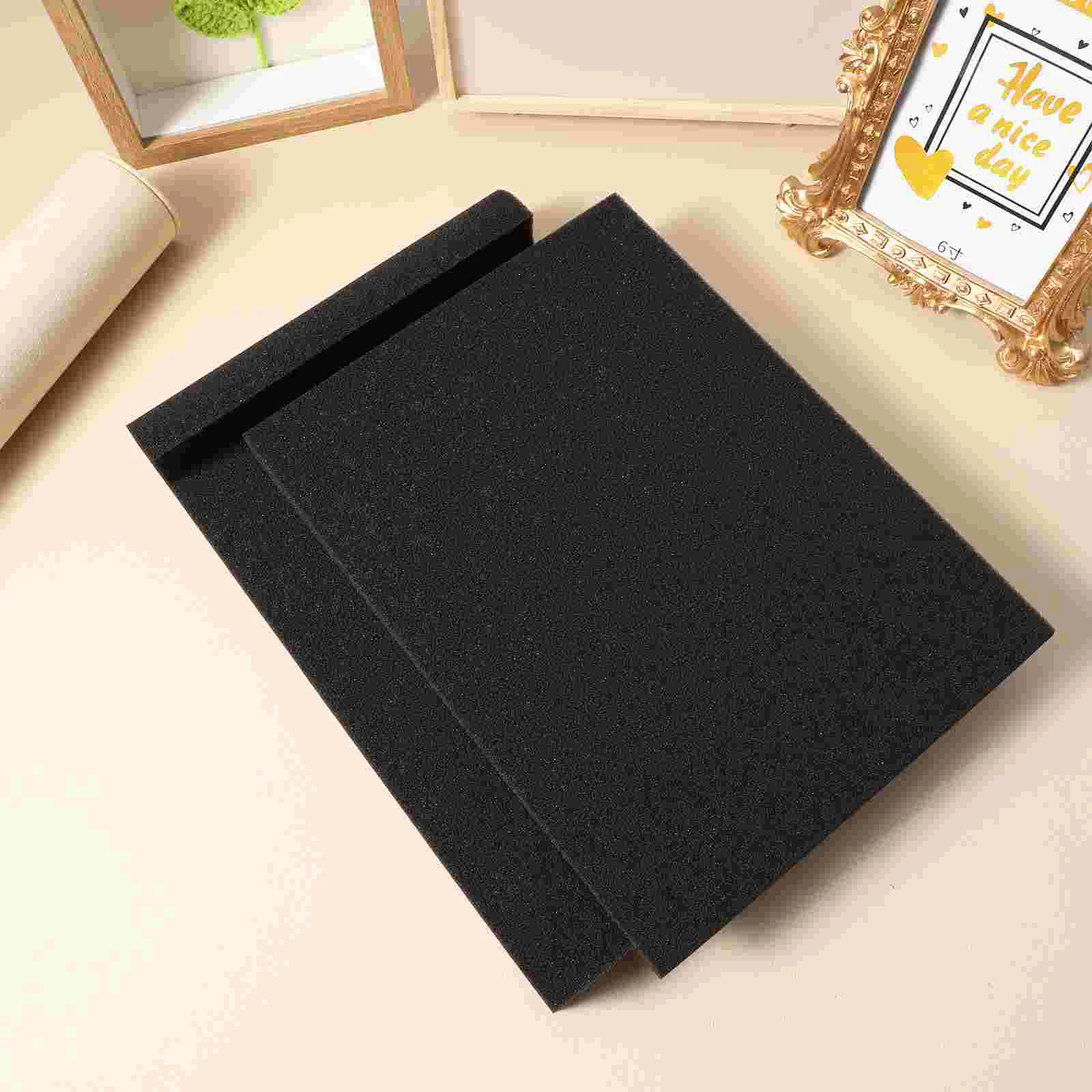 Almohadillas de esponja antivibración para altavoces, almohadillas de aislamiento de espuma acústica, espumas de amortiguación, 2 uds.