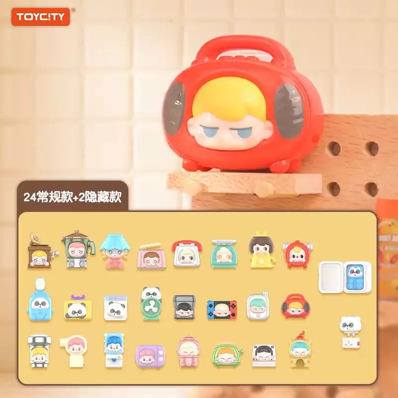 

TOYCITY Electric Cuties Team Series Blind Box Anime Action Figure Guess Bag Ornament Figurines Home Decor Dolls Model Girls