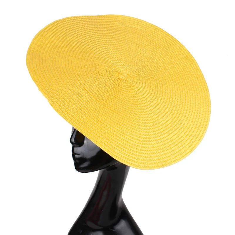 1 pc Nieuwe 35 cm Diameter Grote Schijf Hoed stand Base Handgemaakte DIY Vrouw Tovenaar Hoeden Vilt Stro Licht Hoofdtooi accessoires