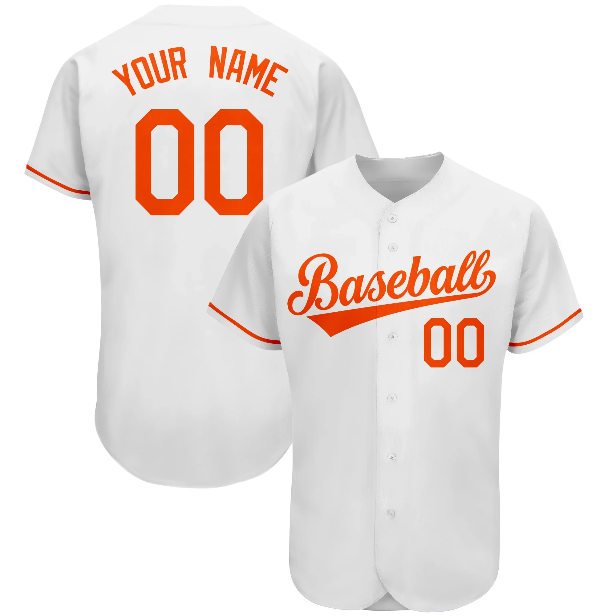 Wholesale Custom Baseball Jersey Professional Baseball League Game Training Shirt Sublimation Print Name Number Softball Jersey