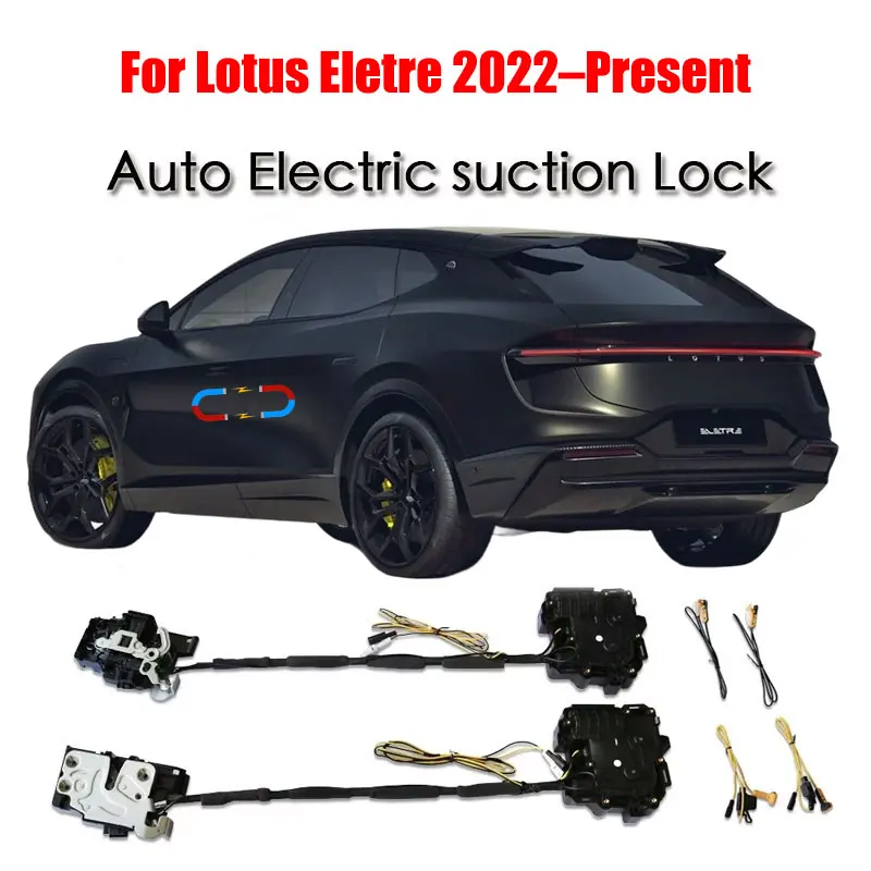 

For Lotus Eletre 2022–Present Car Soft Close Door Latch Pass Lock Actuator Auto Electric Absorption Suction Silence Closer