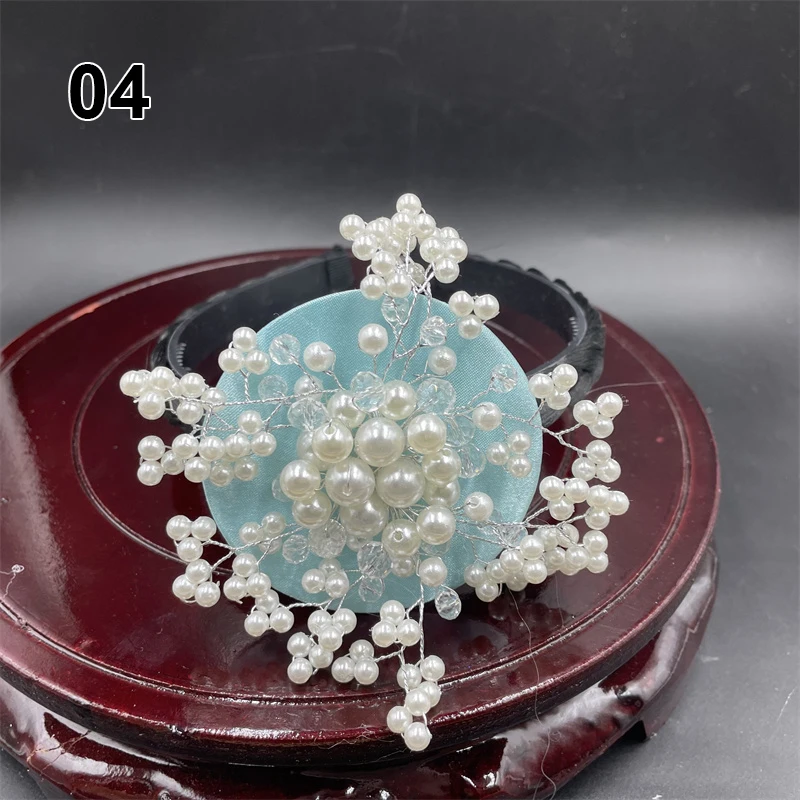 Korean Ancient Style Hair Hoop Korea Hanbok Hairband Women Traditional Wedding Hair Ornaments Stage Performance Costume