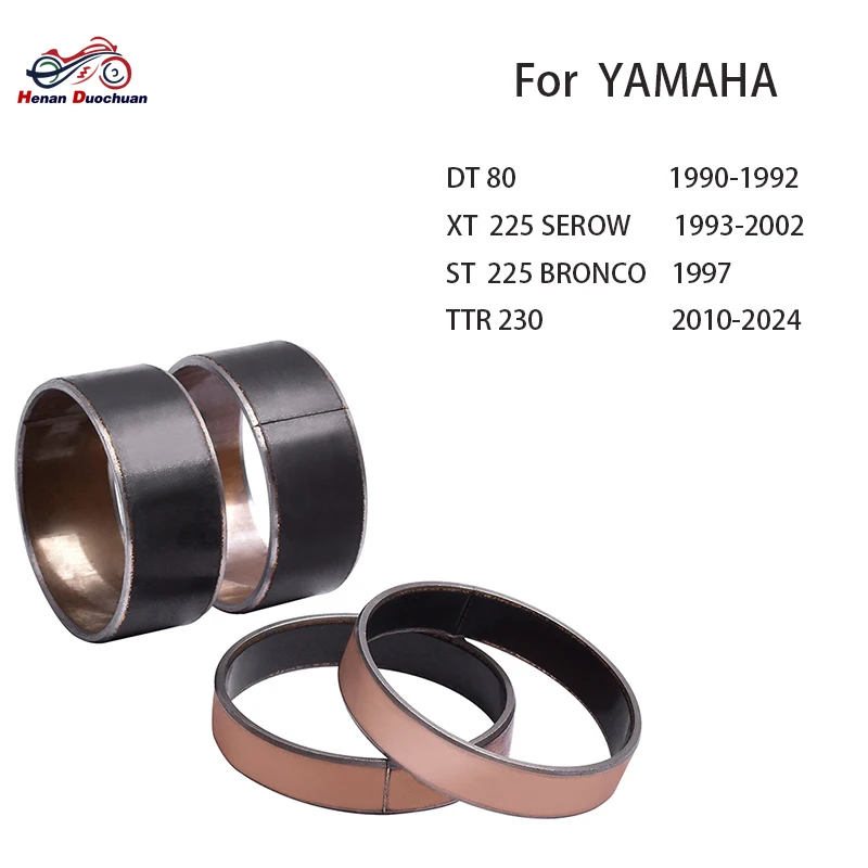 

Медная втулка передней вилки 36 мм для мотоциклов YAMAHA DT 80, XT ST 225, XT225, SEROW ST225, BRONCO, TTR 230, TTR230