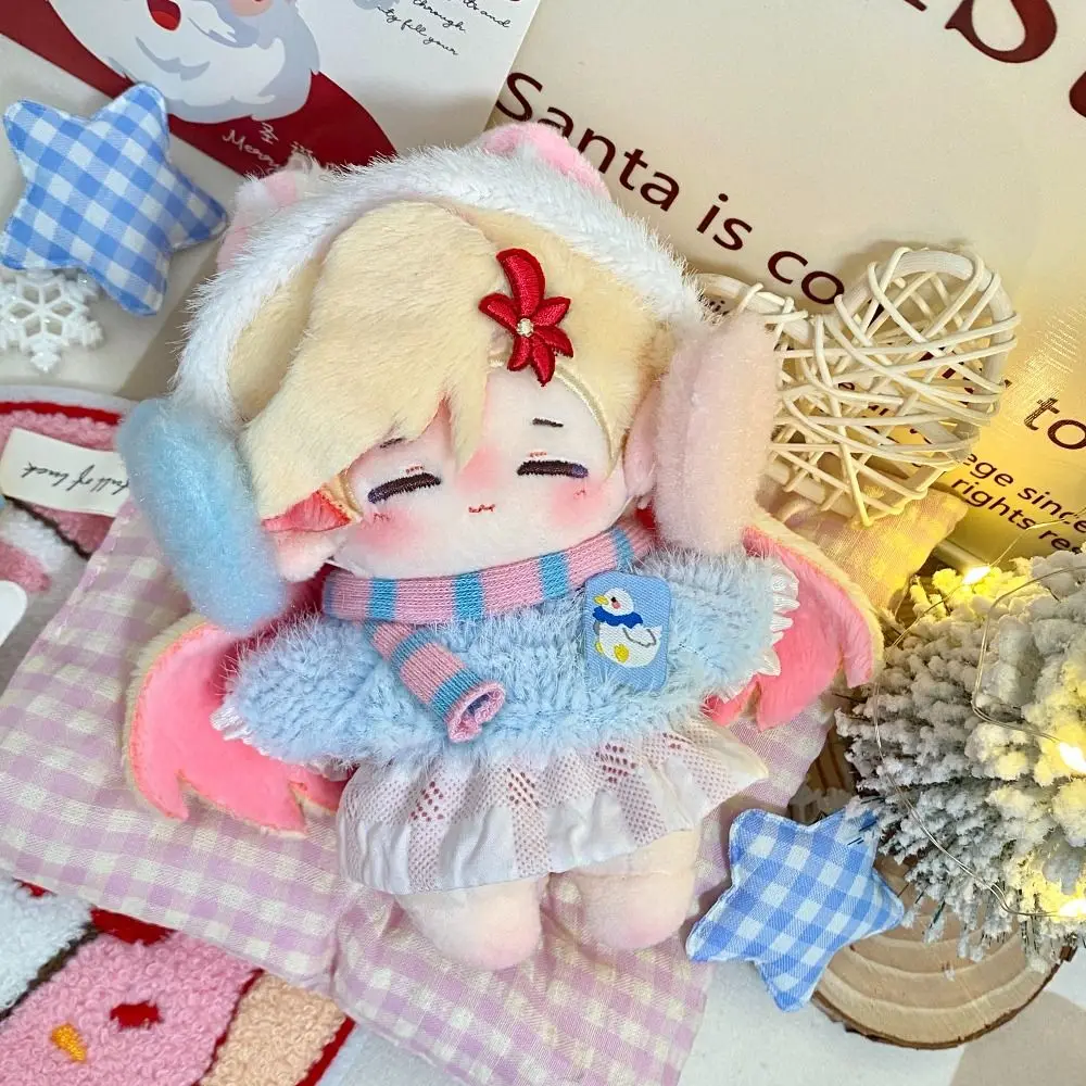 Lovely 10CM Clothes Earmuff Scarf Dolls Accessories Scarf Sweater Dress Playing House Multicolor Mini Dress Set Gift