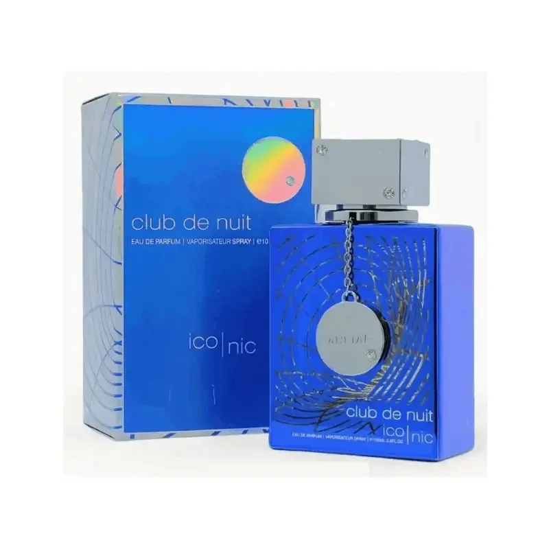 Armaf Club de Nuit Blue Iconic dla mężczyzn Eau de Parfum Spray, 100 ml, długotrwały zapach dla mężczyzn