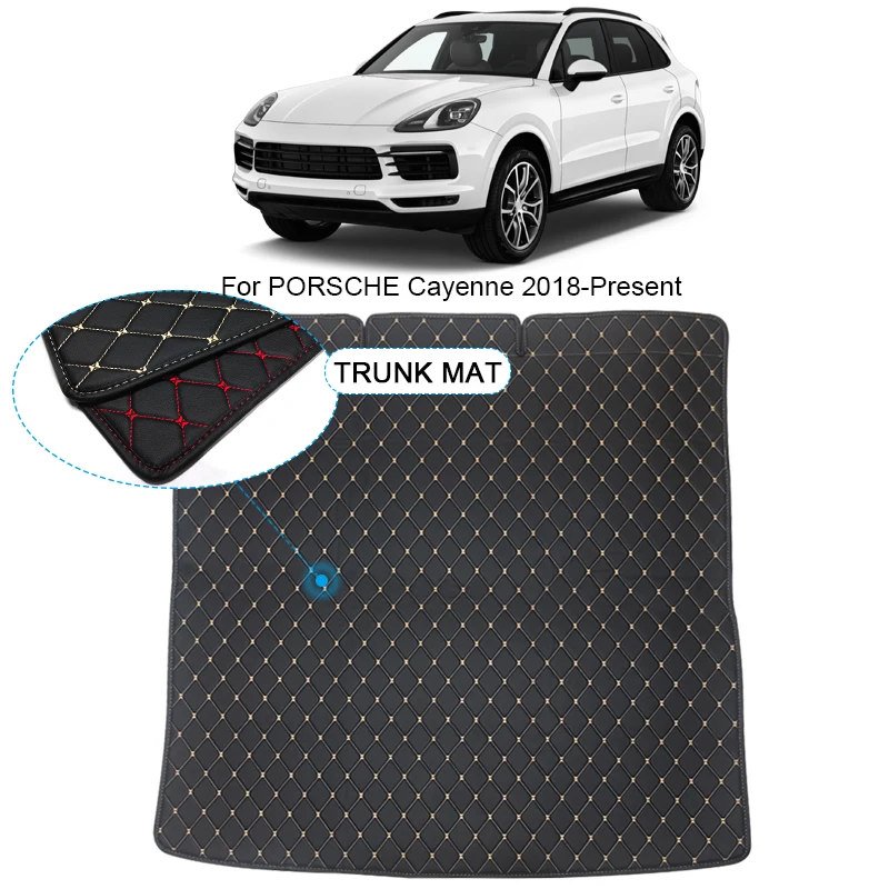 

Custom Car Trunk Main Mats Waterproof Anti Scratch Non-slip Protect Cover For PORSCHE Cayenne 2018-2025 Internal Auto Accessory