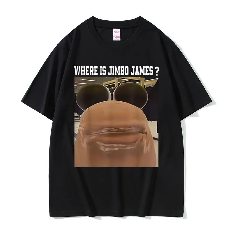 

Where Is The Worm Marcus Jimbo James Funny Meme T-shirt Men Women Casual Vintage Cotton T Shirts Men's Oversized Short Sleeve