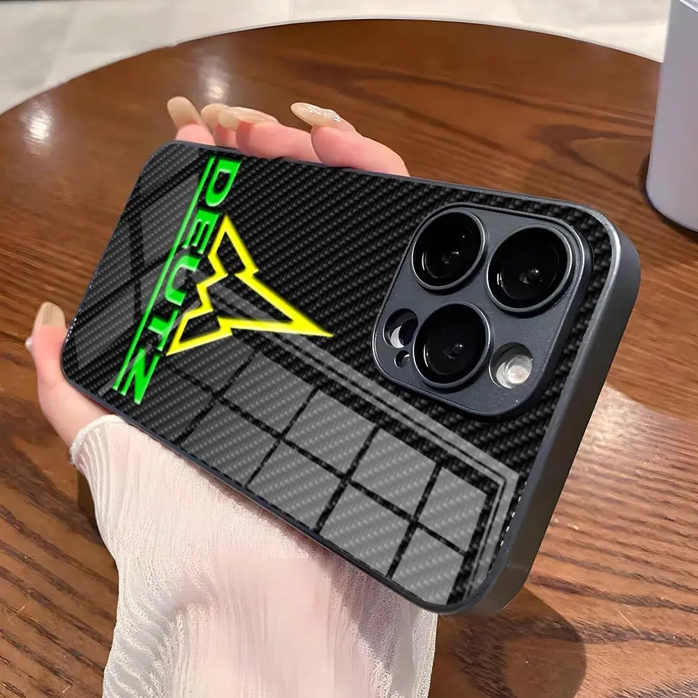 Funda de Teléfono Tractor-Deutz Fahr para iPhone 17 Pro Max 16 15 14 Pro Max 13 11 X Xs Xr 8 7Plus, Cubierta de Vidrio