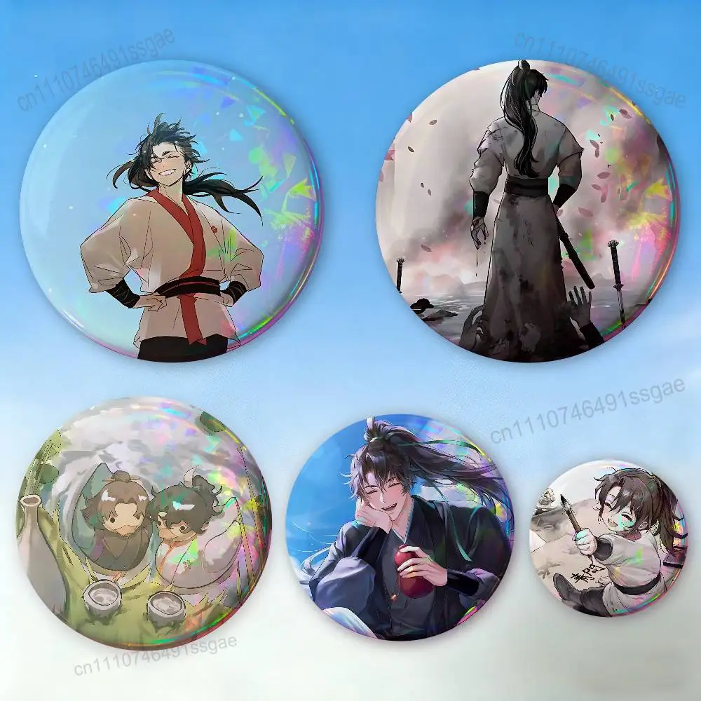 

Return of Blossoming Blade Badge Pins For Friend, Backpack, Clothing, Collectible Accessories, Jewelry Gift