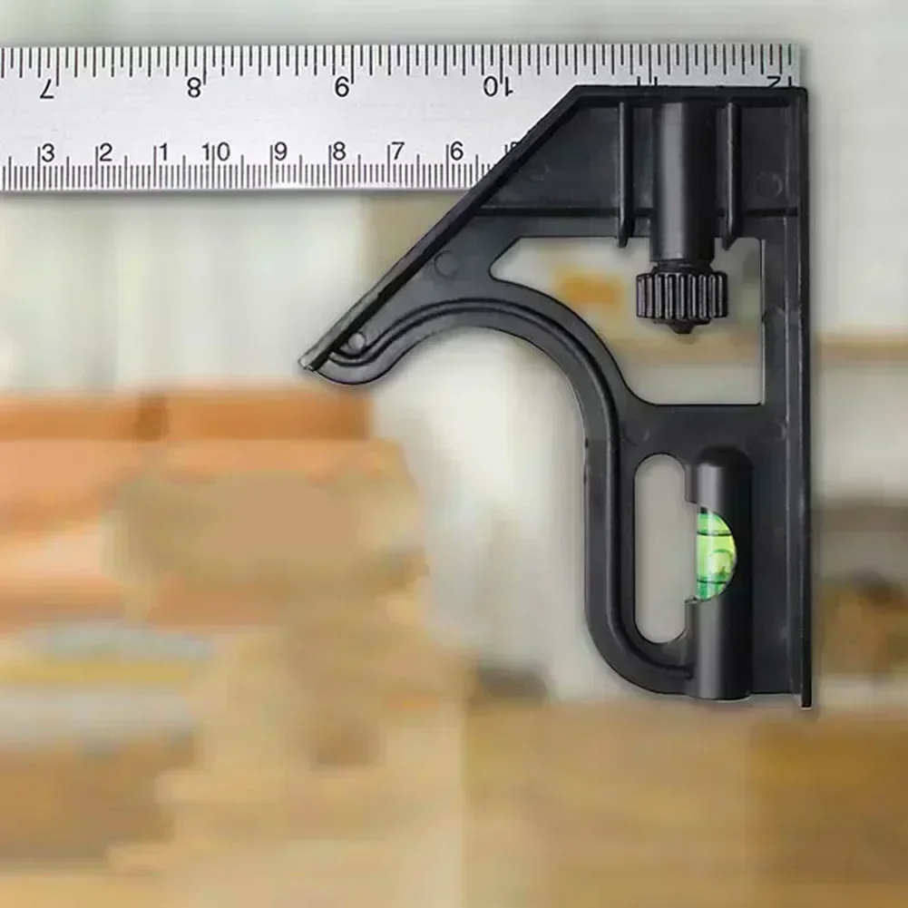 Metric Combination Angle Square Plastic Ruler Square Angle Combination Finder Protractor Comfortably HighQuality