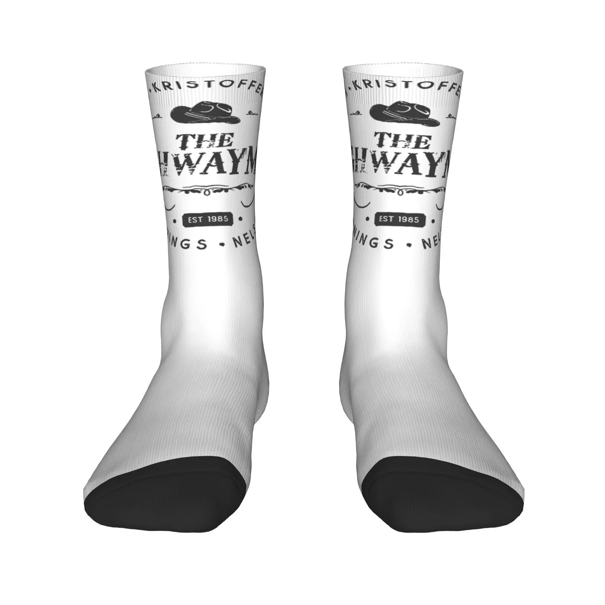 Unisex Kris Kristofferson Country Singer Socks Breathable Fun The Highway Men Socks Best Gift Idea