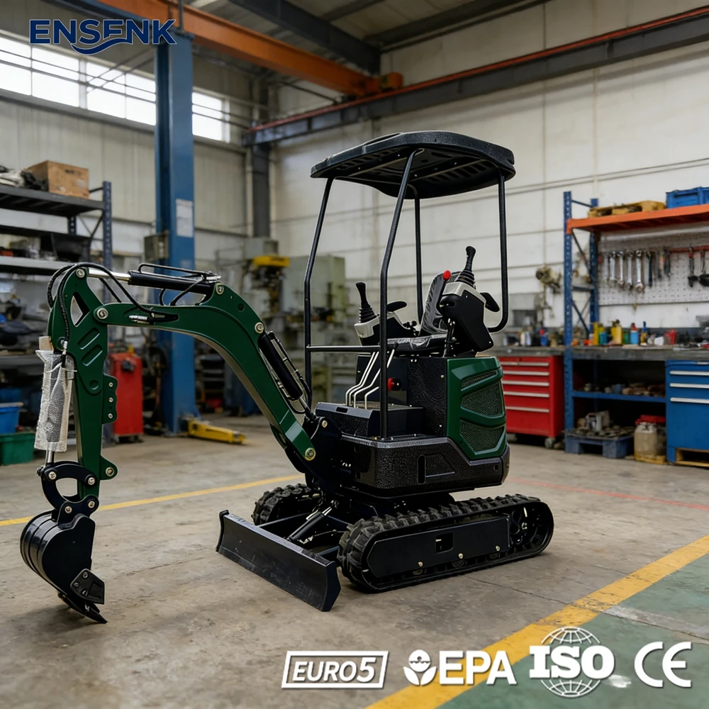 

Mini Excavator 1.0Ton 1.2Ton Construction 1.5Ton 3.0Ton Kubota Engine EPA Euro 5 CE Manufacturer Direct Sales Digger Tools