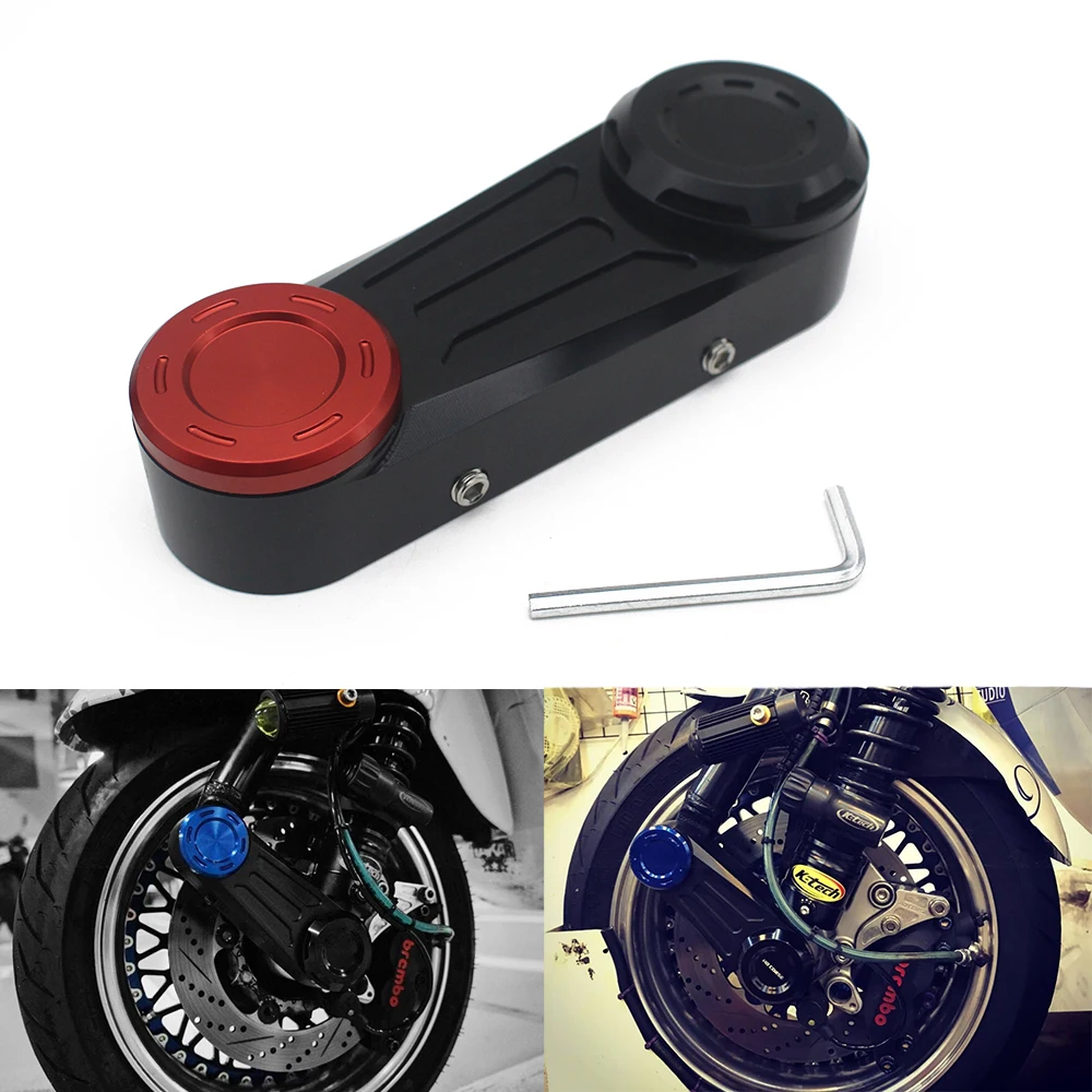 

Pokhaomin Motorcycle Wheel Suspension Disc Front Fork Cover Decorative for Vespa Sprint Primavera LX 150 GTV GTS 250 300 300ie