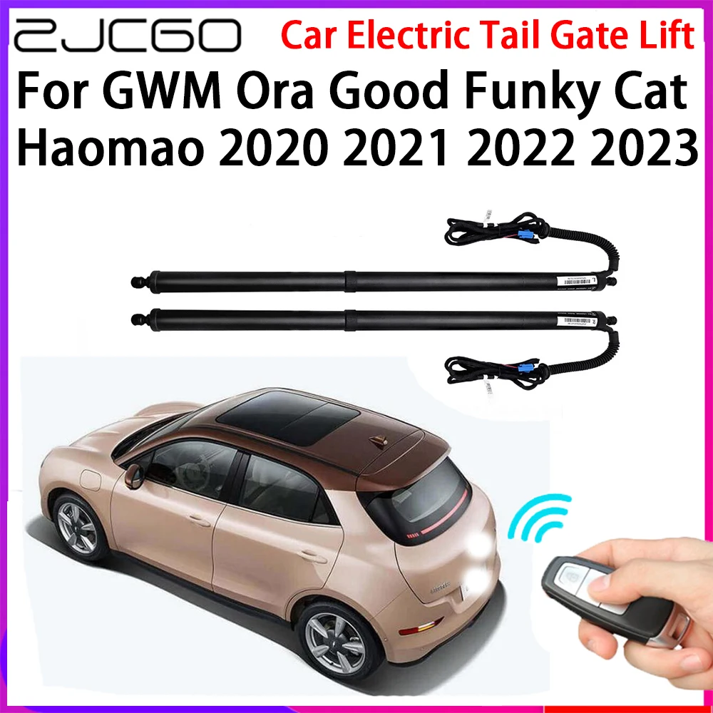 ZJCGO Car Automatic Tailgate Lifters Electric Tail Gate Lift Assisting System for GWM Ora Good Funky Cat Haomao 2020~2023