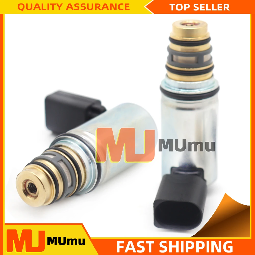 MU51 AC Air Compressor Electronic Control Valve PXE16 PXE14 For Audi Volkswagen Golf SEAT 1K0820803 1K0820803F 1K0820859D