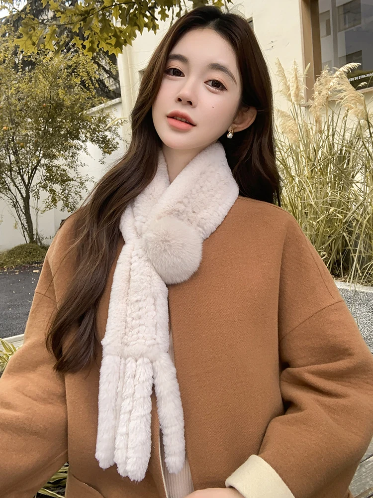 ele-tassel-scarf-rabbit-fur-woven-real-fur-fur-ball-lady-winter-pure-color-warmth-scarf-korean-sle-binyatuobrand