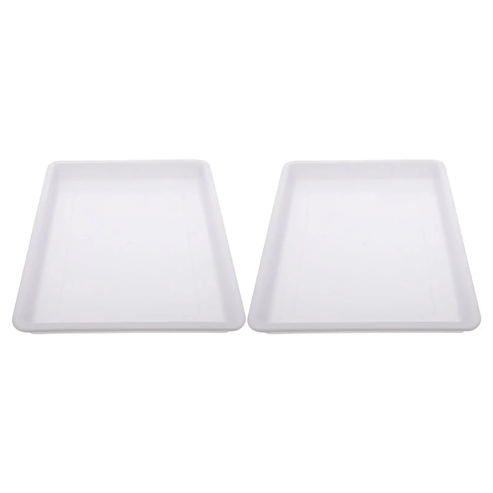 2 pcs Art Watercolor Painting Palette Mixing Tray Plastic Halloween Christmas New Year Acrylic Paint Tray Artist Paint Palette