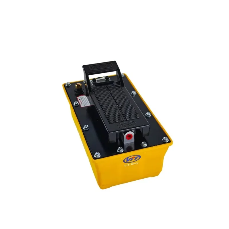 مضخة هيدروليكية تعمل بالقدم VPATG-123 معدات إصلاح السيارات أداة تصحيح الشعاع مضخة القدم لمنصة الإصلاح