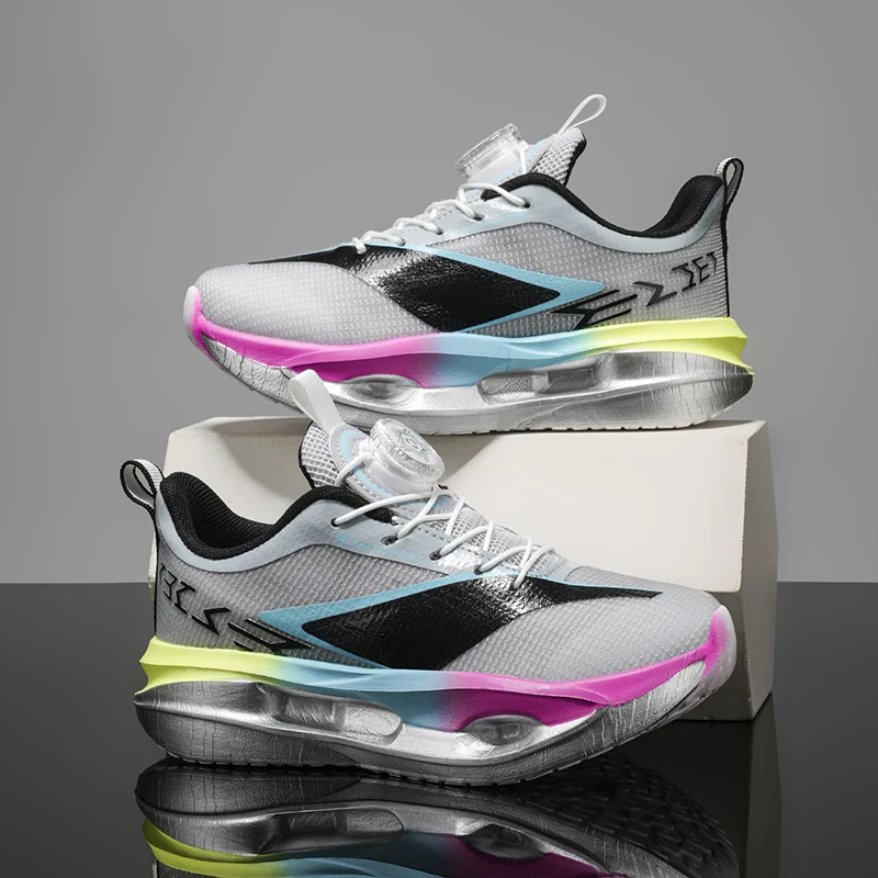 

Модные кроссовки для детей 2026: Новинка, повседневные спортивные дышащие кроссовки для мальчиков и девочек, обувь для спортзала