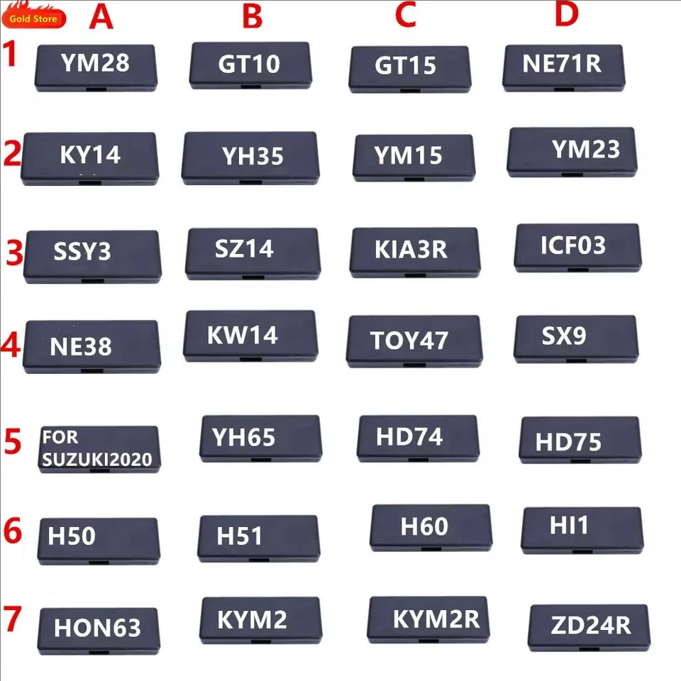 LISHI 2 IN 1 For USA market TOY43 TOY47 B111 NSN14 HON66 HU101 HU92 HU64 HY15 TOY48 MAZ24 FO38 CY24 TOY43R Locksmith Tools